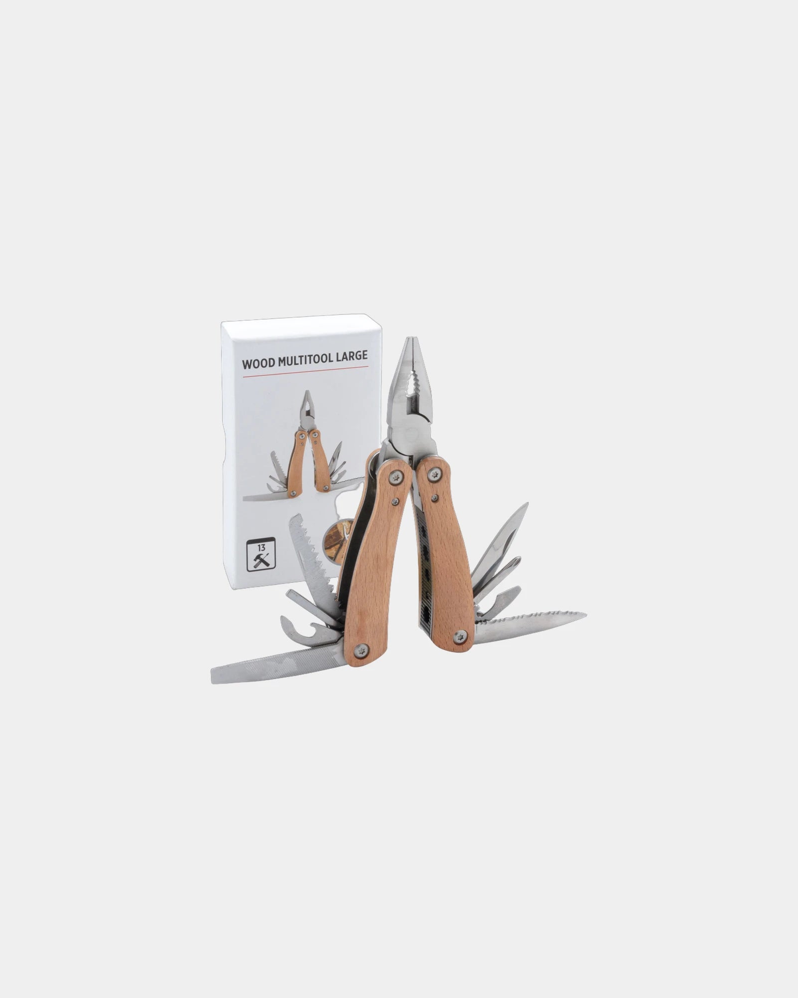 Promotional multifunctional tool in beech wood - 4