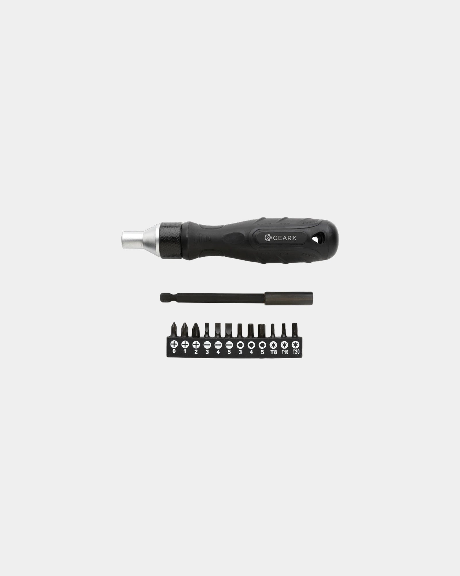 Promotional multifunctional ratchet screwdriver - Black