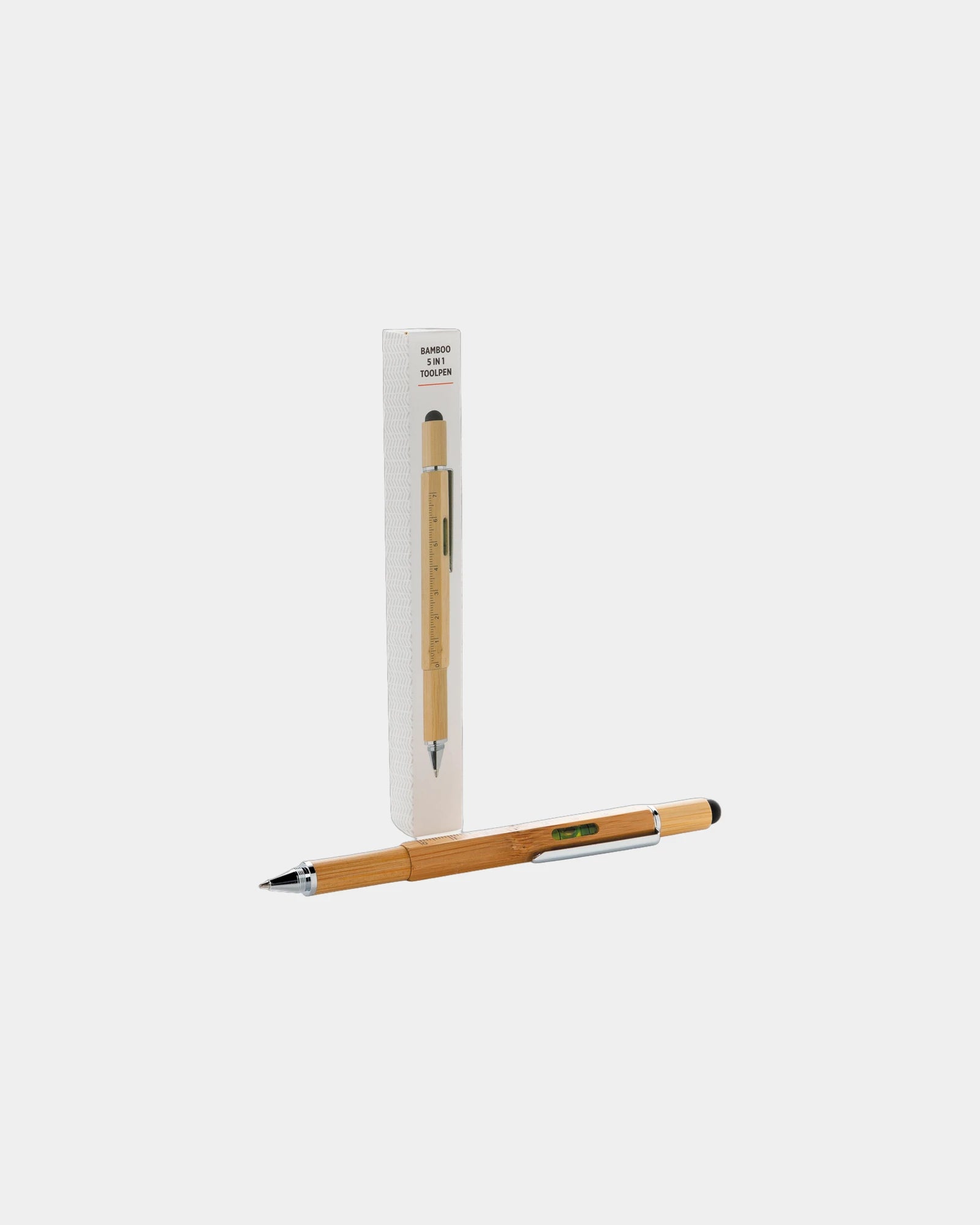 Promotional bamboo multifunctional tool pen - 2