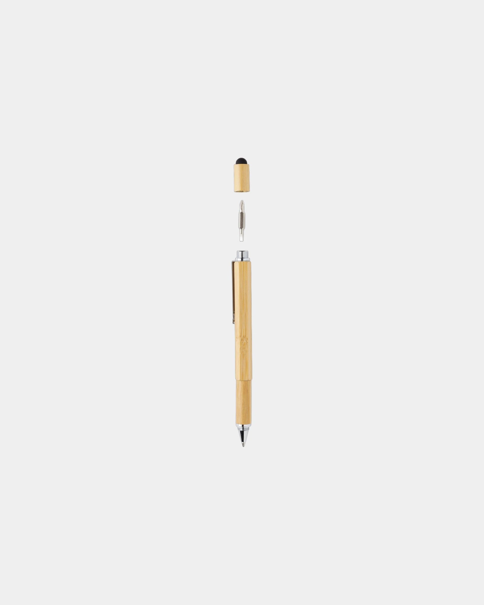 Promotional bamboo multifunctional tool pen - 7
