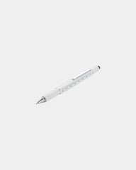 Promotional aluminum 5-in-1 tool pen - White