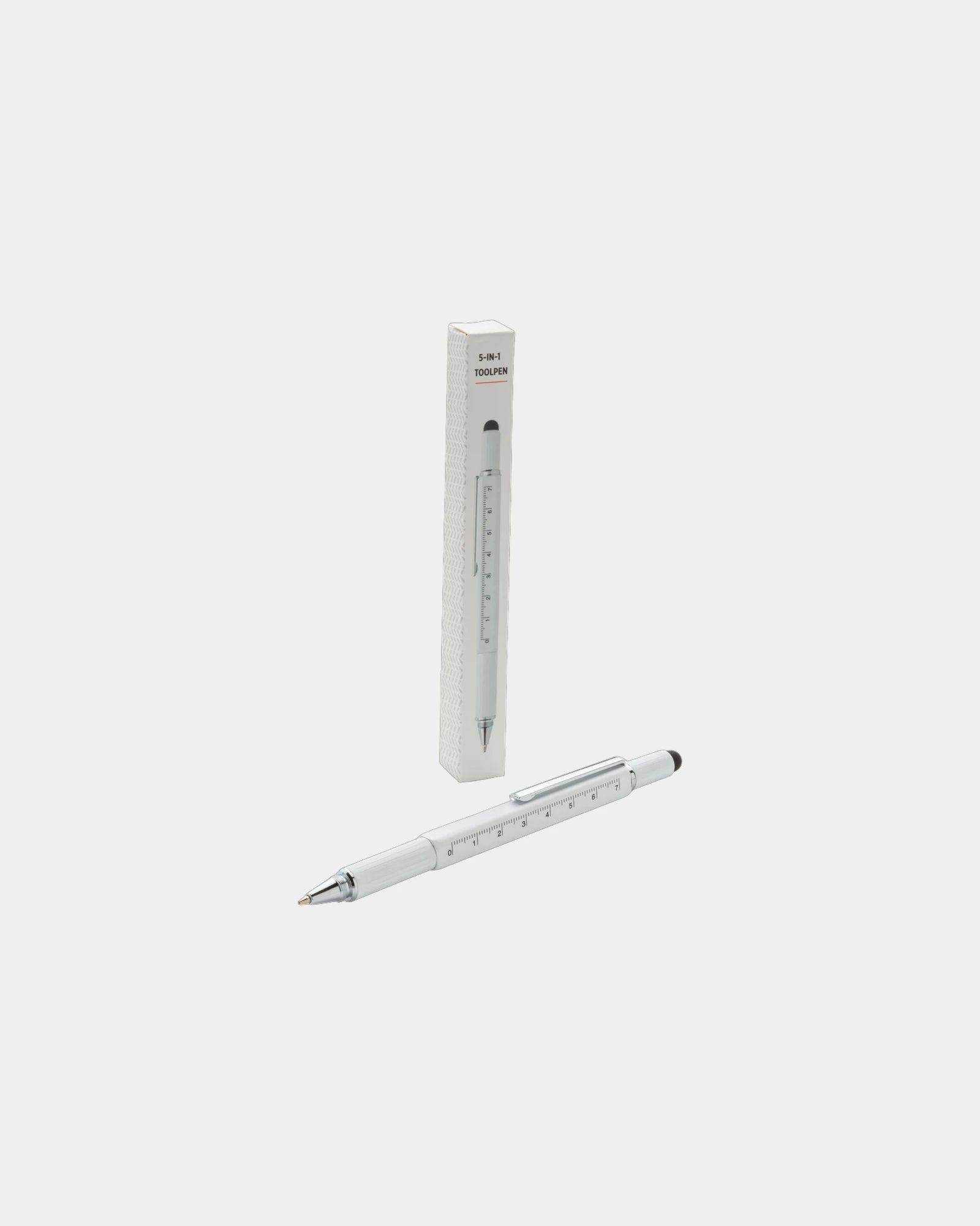 Promotional aluminum 5-in-1 tool pen - 18