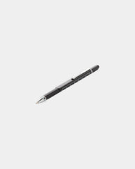 Promotional aluminum 5-in-1 tool pen - Black