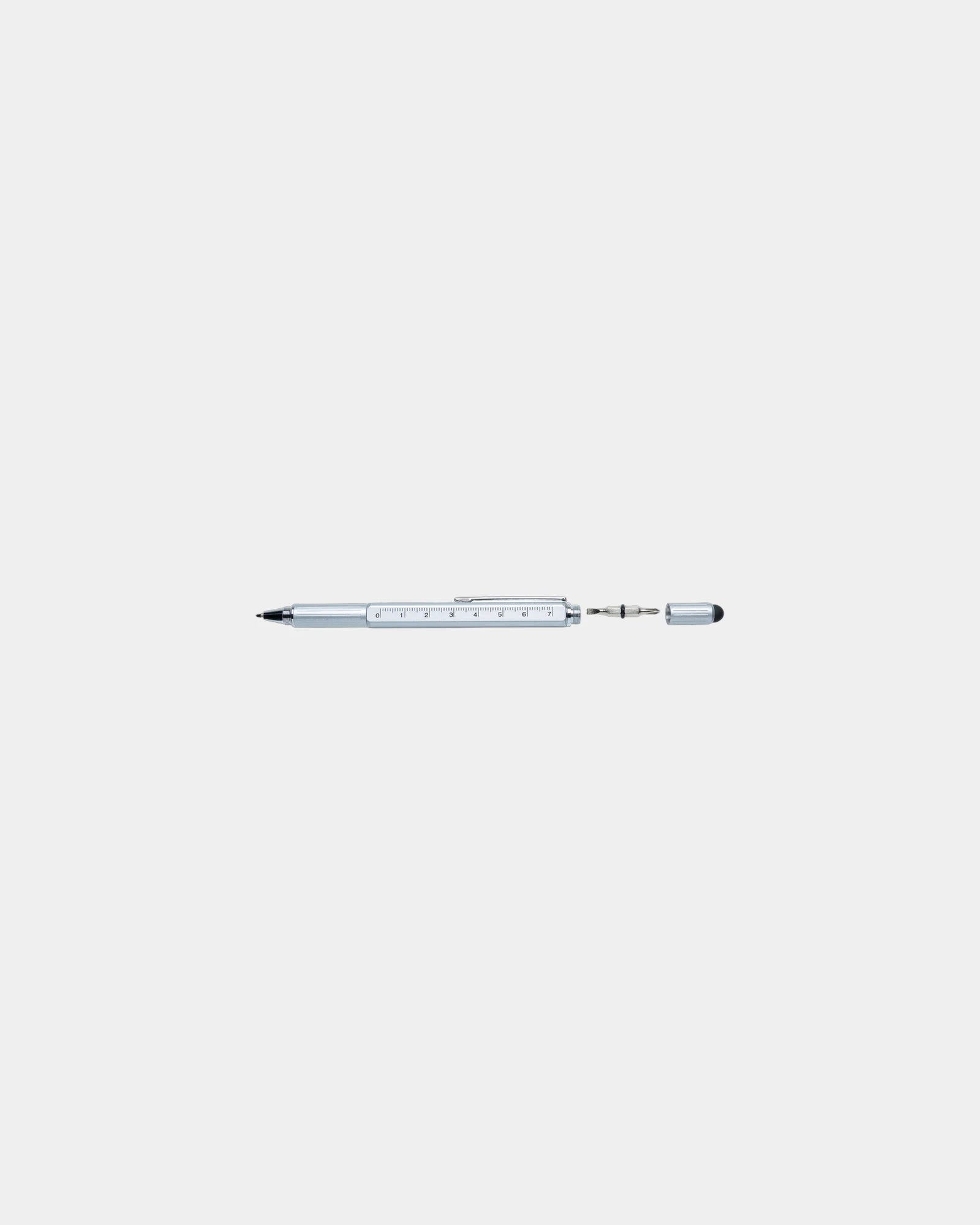 Promotional aluminum 5-in-1 tool pen - 12