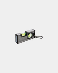Promotional 12 cm aluminum level with magnetic base - Grey