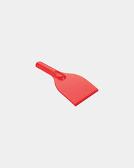 Promotional semi-transparent ice scraper - Red