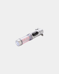 Promotional ABS emergency flashlight with magnet - Silver
