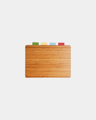 Promotional PP cutting board set with bamboo holder - 4