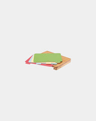 Promotional PP cutting board set with bamboo holder - 2
