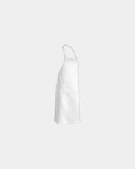 Custom recycled cotton apron - White