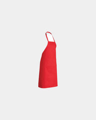 Custom recycled cotton apron - Red
