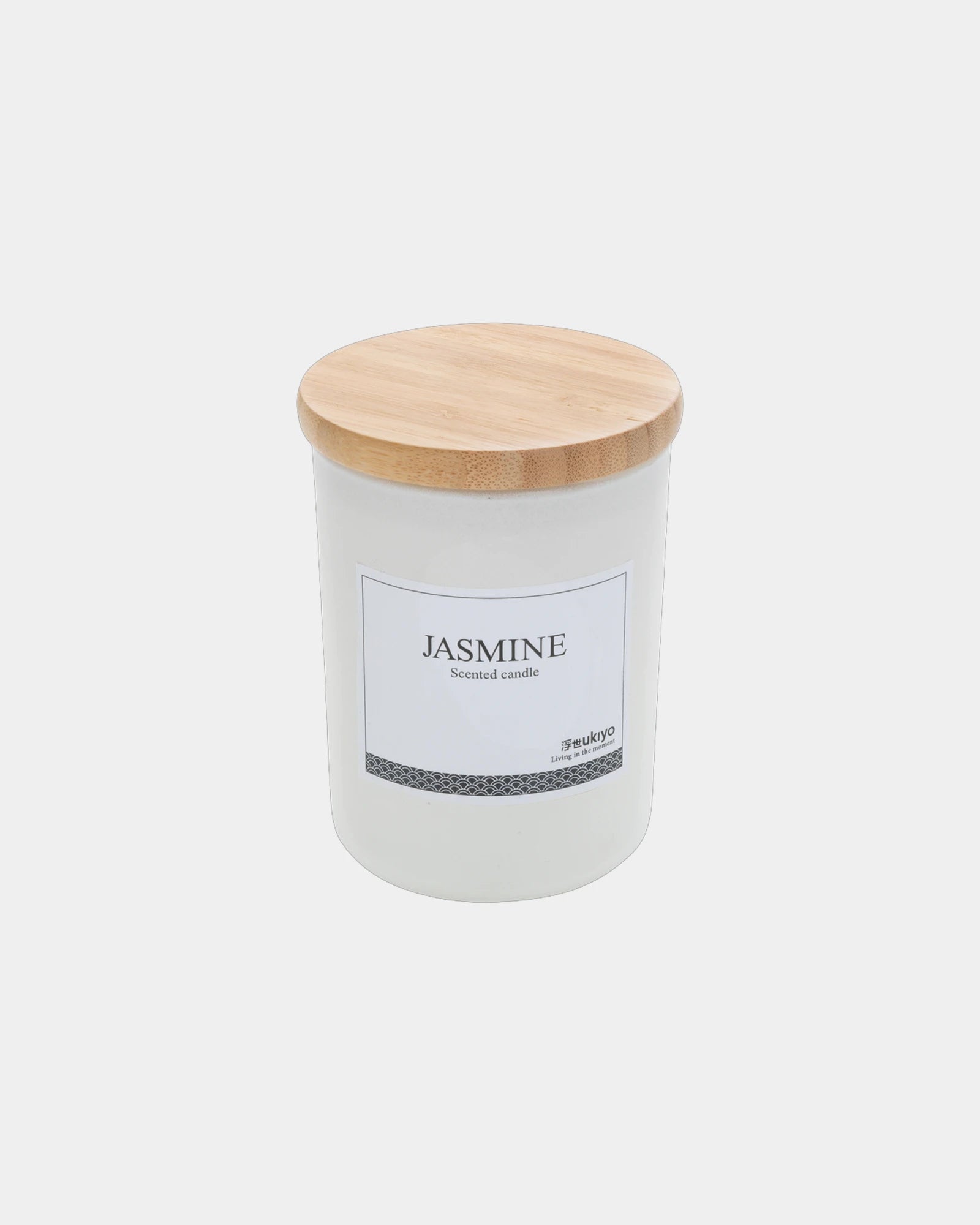 Promotional scented candle with bamboo lid - 11