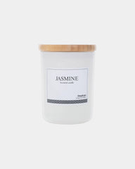 Promotional scented candle with bamboo lid - 12