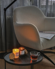 Promotional scented candle with bamboo lid - 9