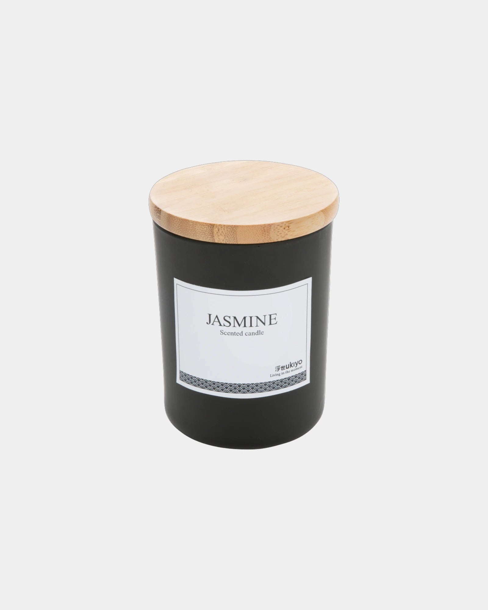 Promotional scented candle with bamboo lid - 2