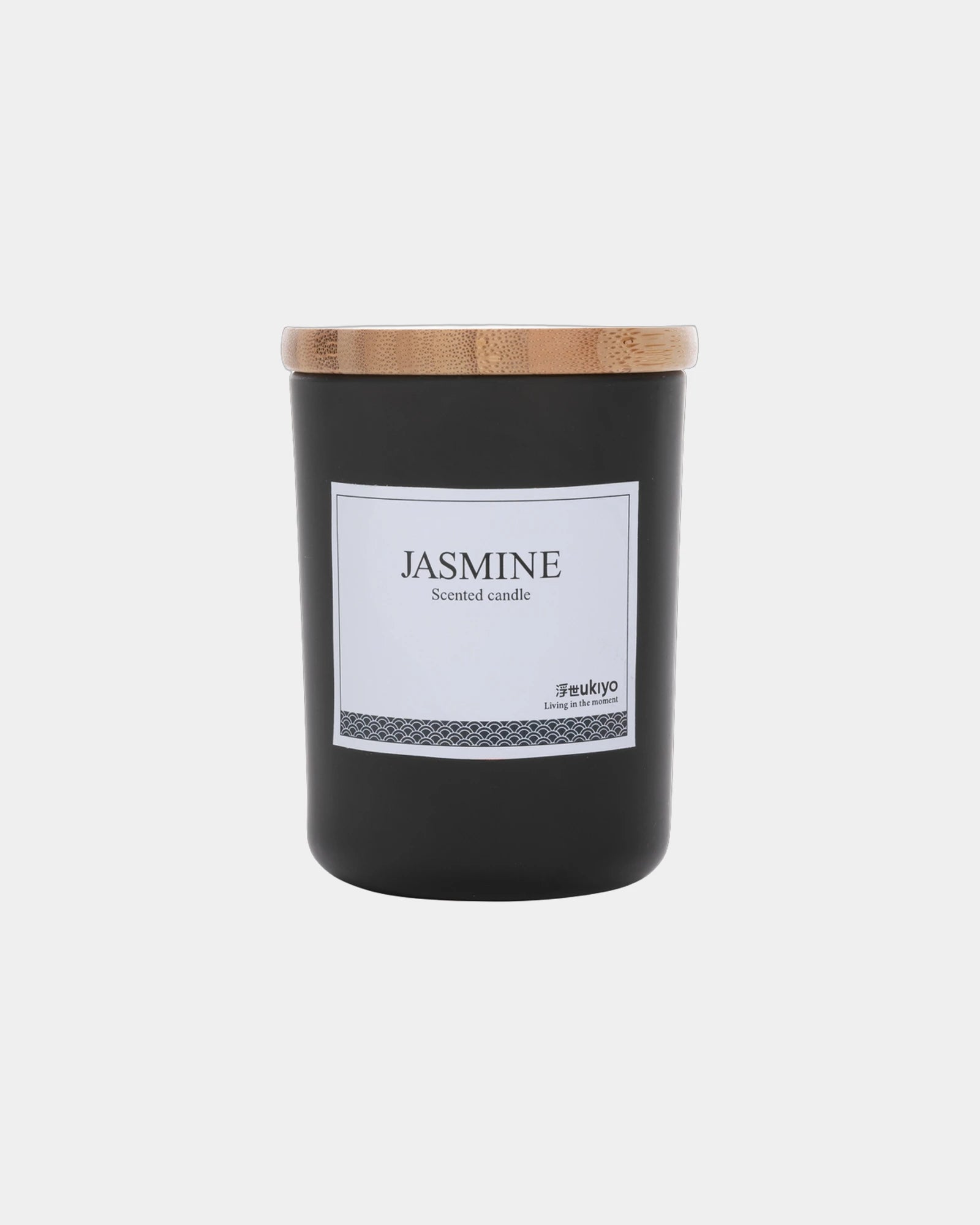Promotional scented candle with bamboo lid - 3