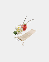 Promotional stainless steel straw set - 1