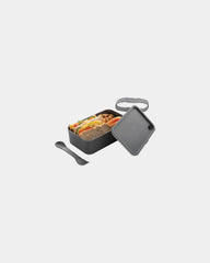 Promotional PP lunch box with spoon-fork - 2