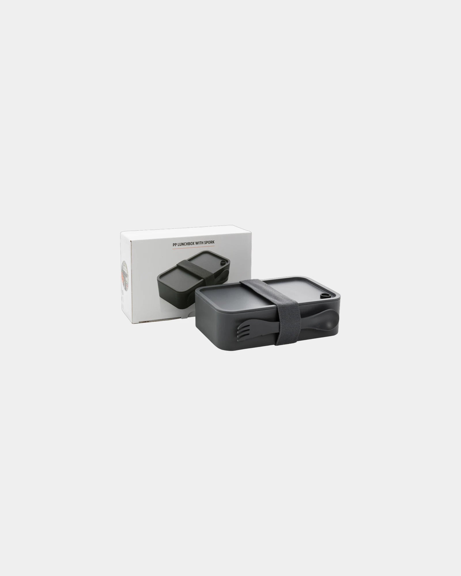 Promotional PP lunch box with spoon-fork - 3