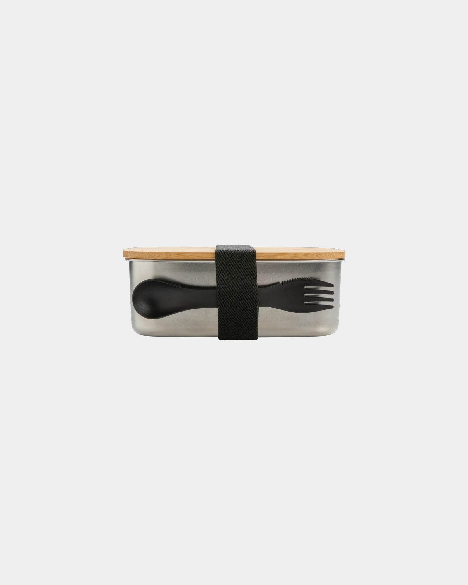 Promotional stainless steel lunch box with bamboo lid - 5