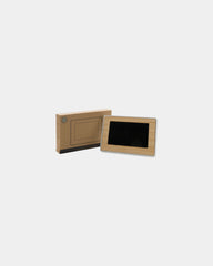 Promotional recycled bamboo LED clock - 3
