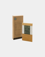 Promotional recycled ABS bamboo weather station - 3