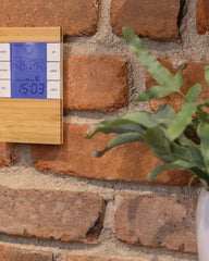 Promotional recycled ABS bamboo weather station - 5