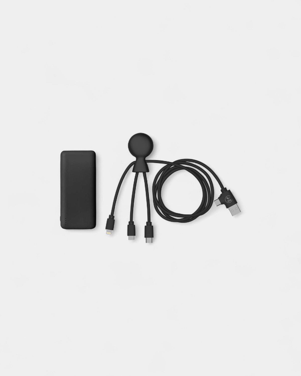 Powerbank 7000 mAh & multi-connector cable 1 m to customize