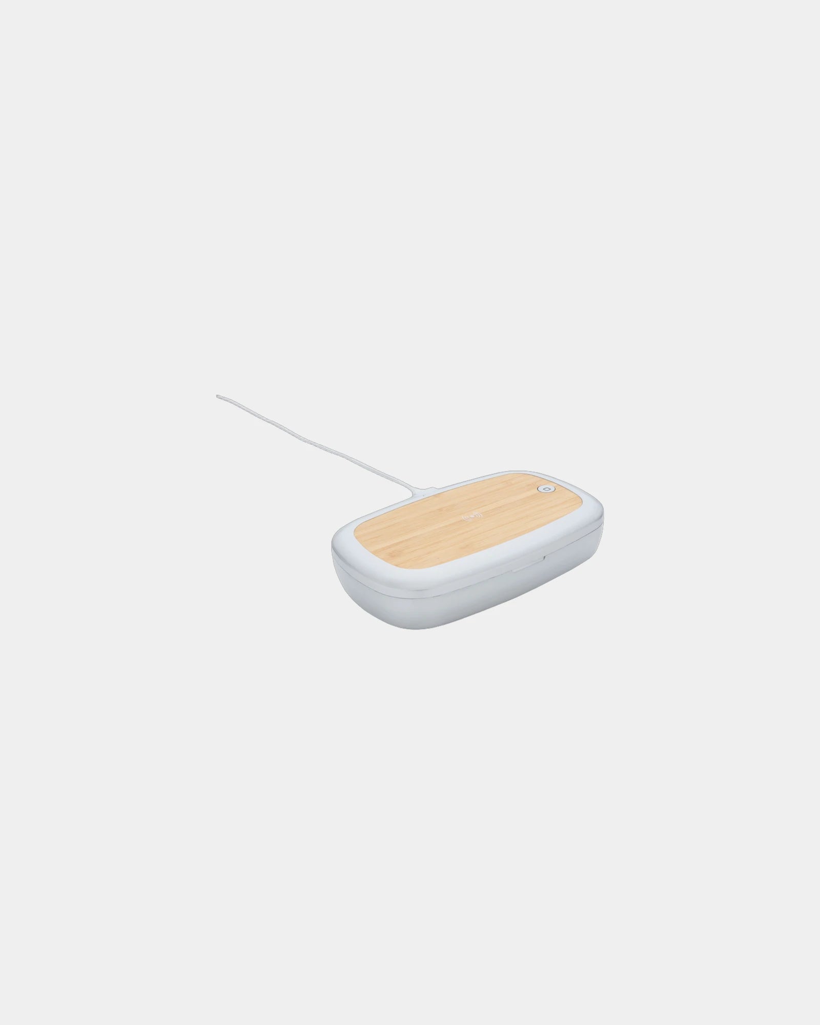 Promotional UV-C sterilizer with wireless charger - Grey