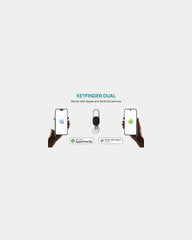 Promotional Keyfinder Dual keychain with geolocation - 4