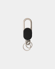 Promotional Keyfinder Dual keychain with geolocation - Black