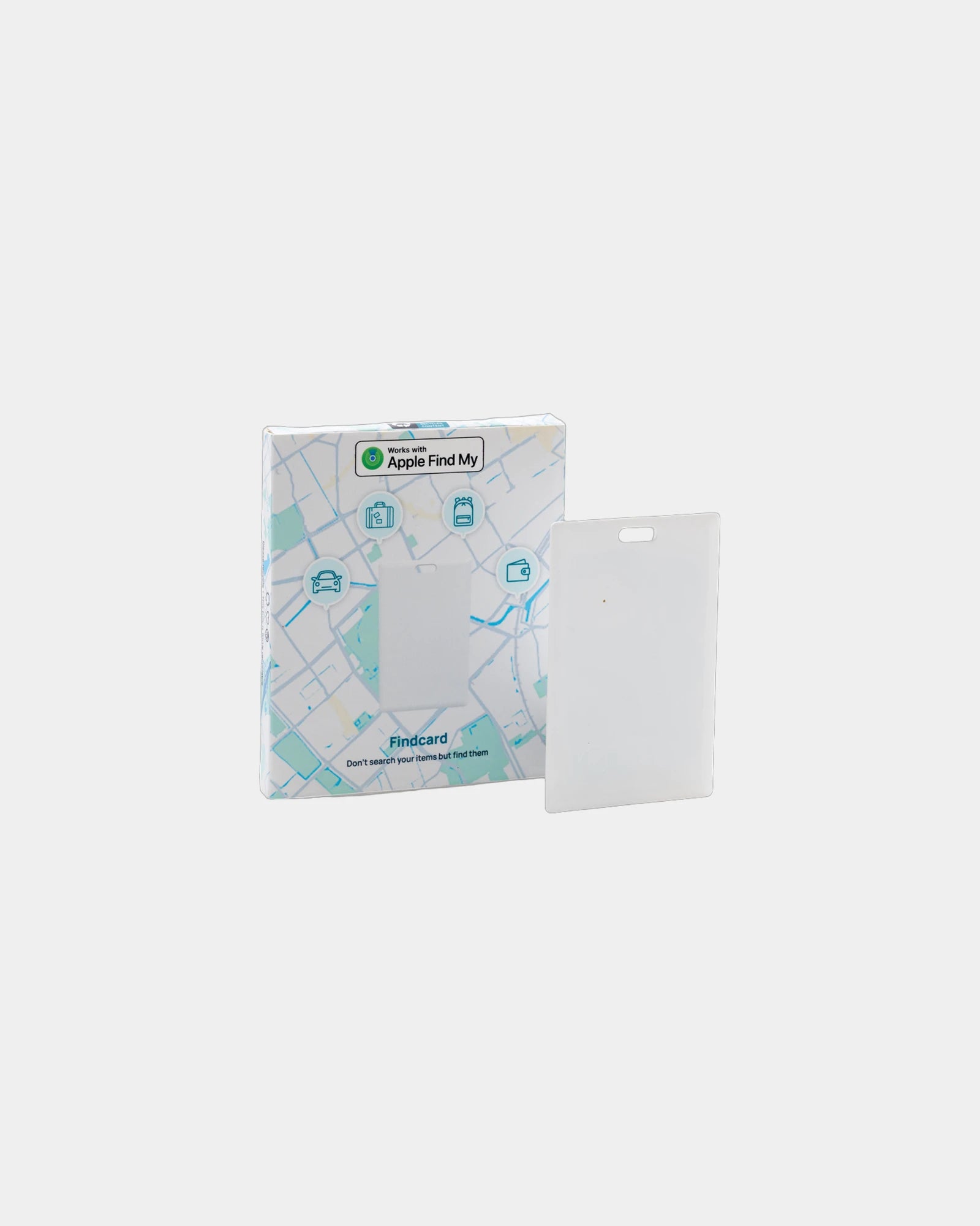 Promotional recycled ABS FindMy tracking card - 2