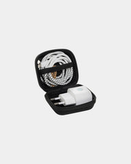 Custom recycled PET 20W charger set - 2