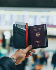 Promotional recycled polyester passport holder - 9