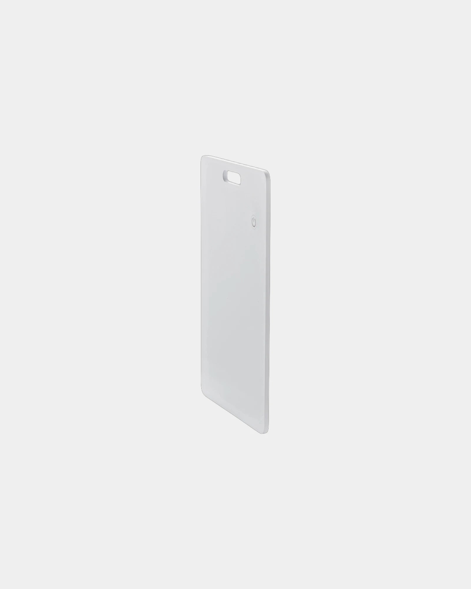 Custom recycled ABS FindMy compatible tracking card - White