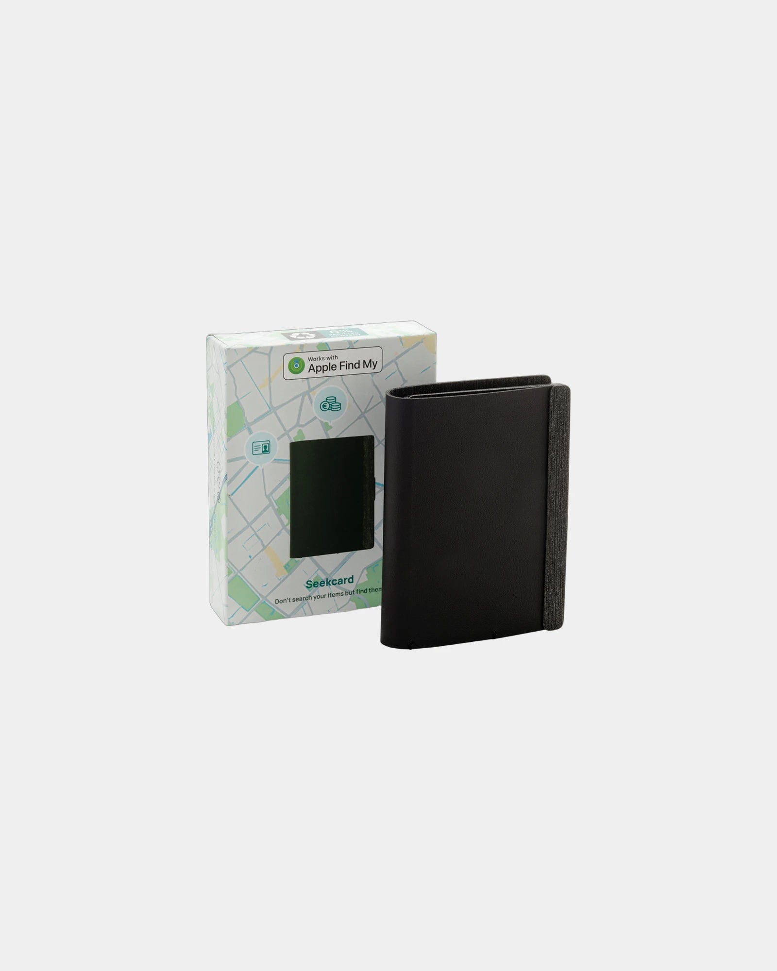 Promotional recycled polyester cardholder with geolocation - 1