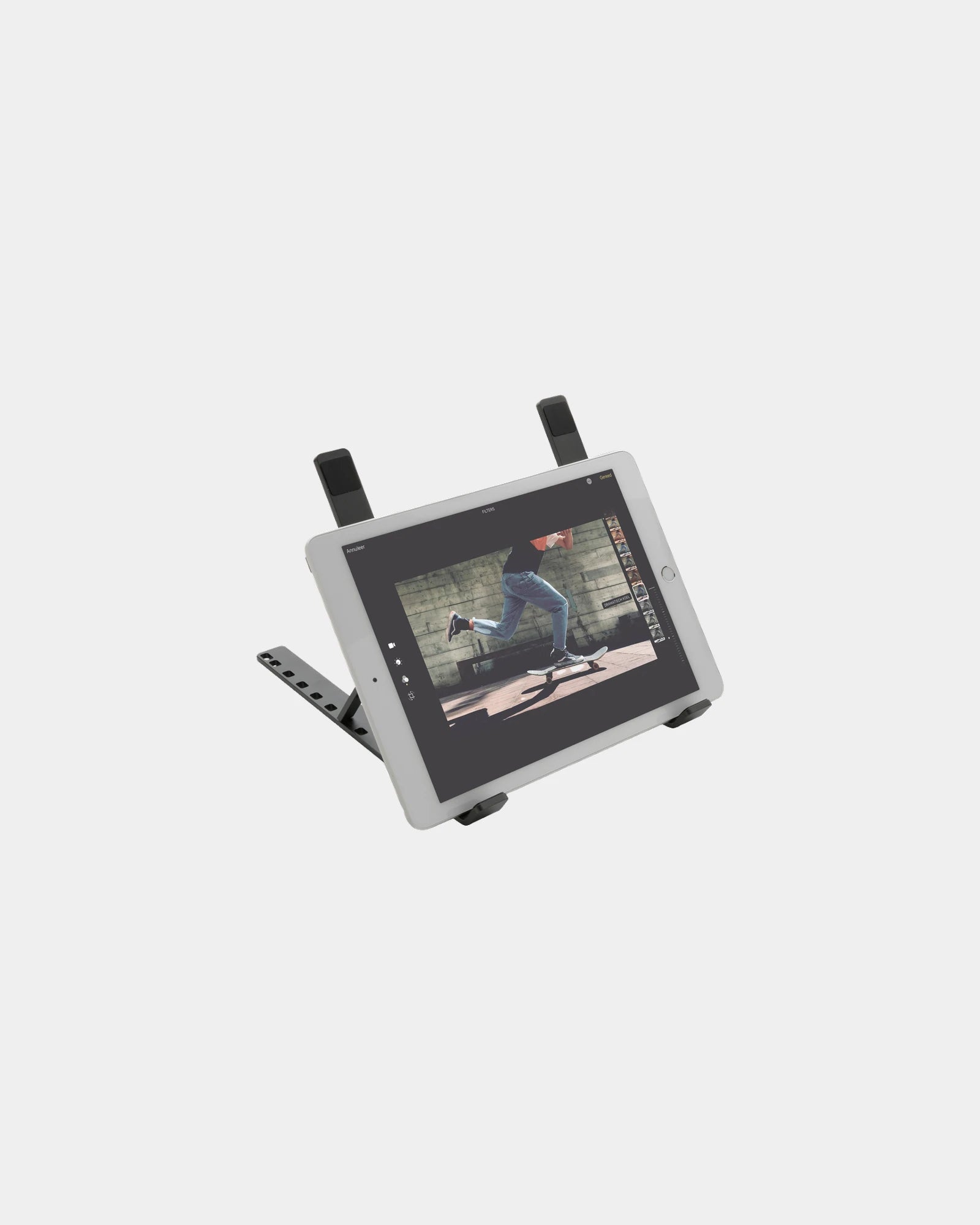 Promotional recycled aluminum laptop tablet stand
