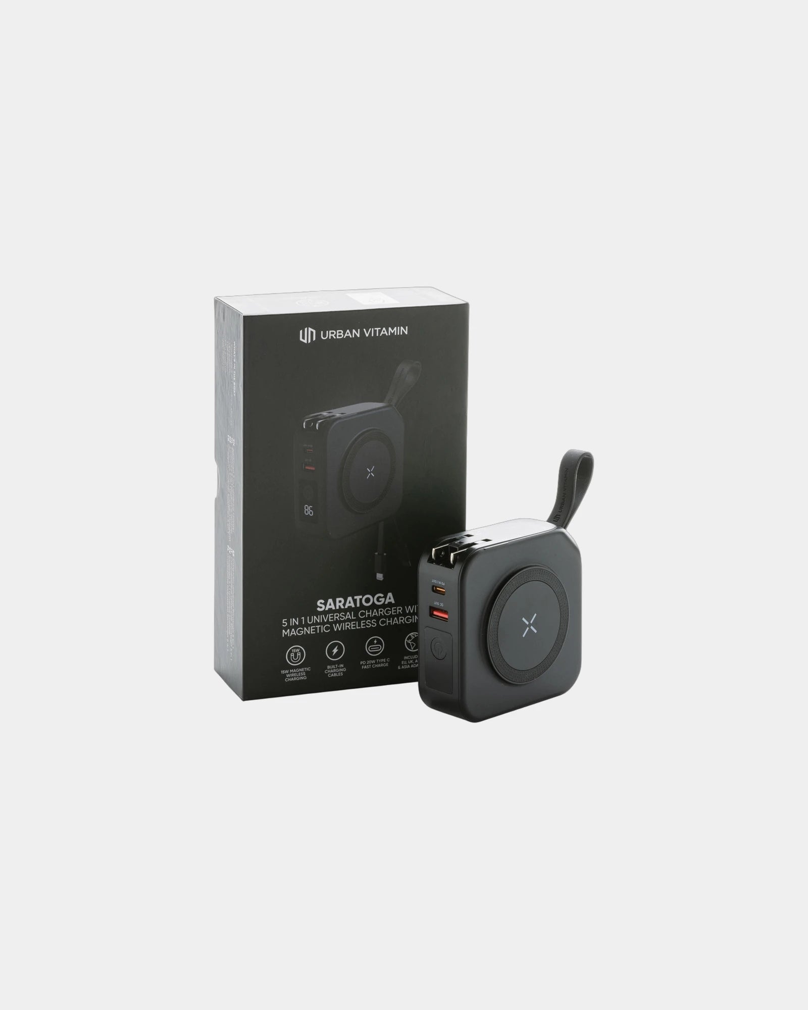 Custom 10,000 mAh power bank Urban Vitamin Saratoga - 6