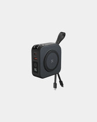 Custom 10,000 mAh power bank Urban Vitamin Saratoga - Black