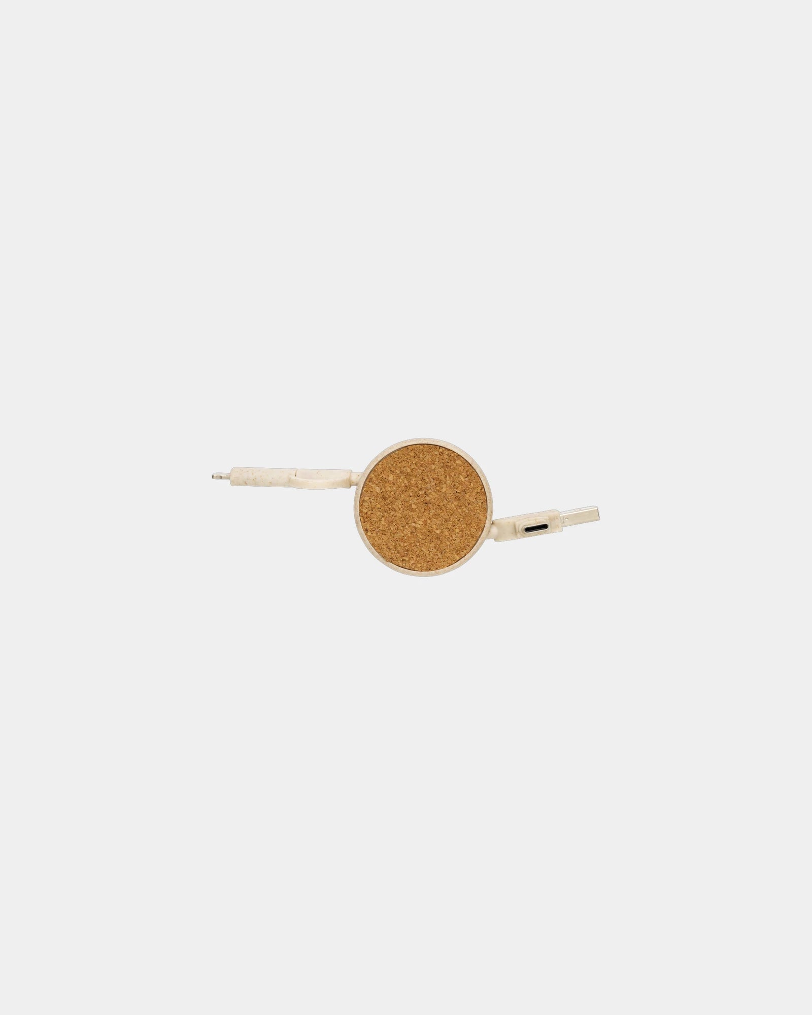 Promotional retractable cork and straw cable 6 in 1 - 4