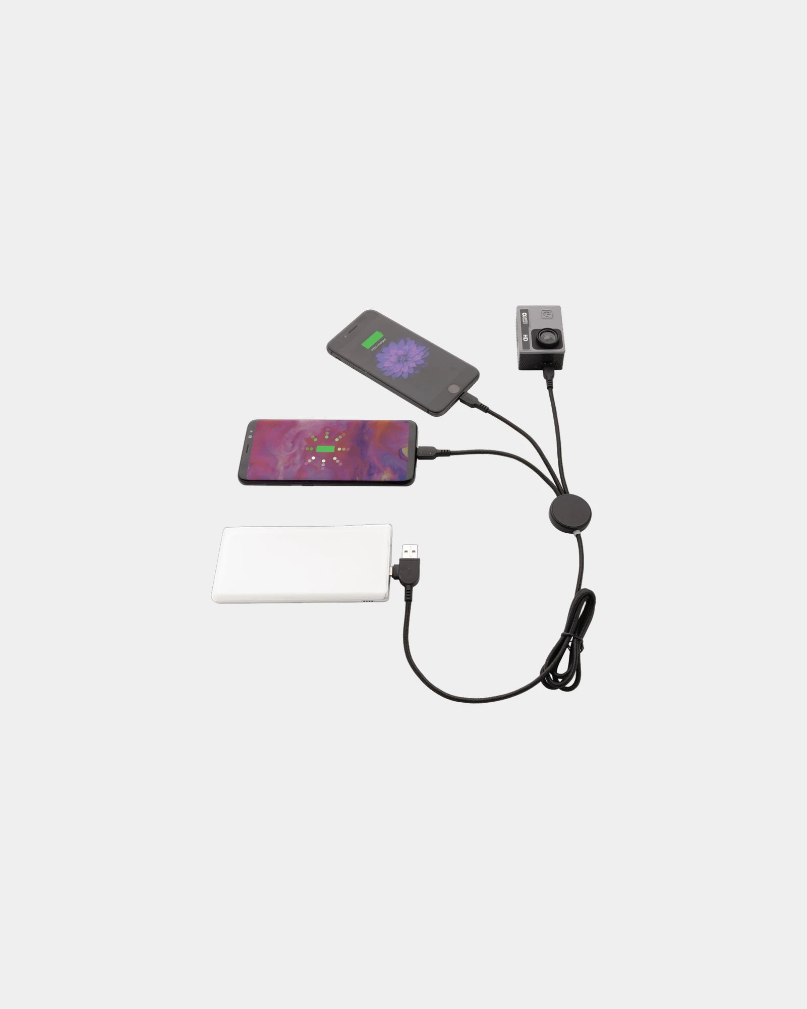 Custom nylon braided 6-in-1 cable - 3