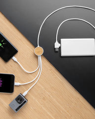 Promotional recycled 6-in-1 cable - 7