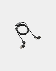Promotional recycled Datalock data protection cable - Black