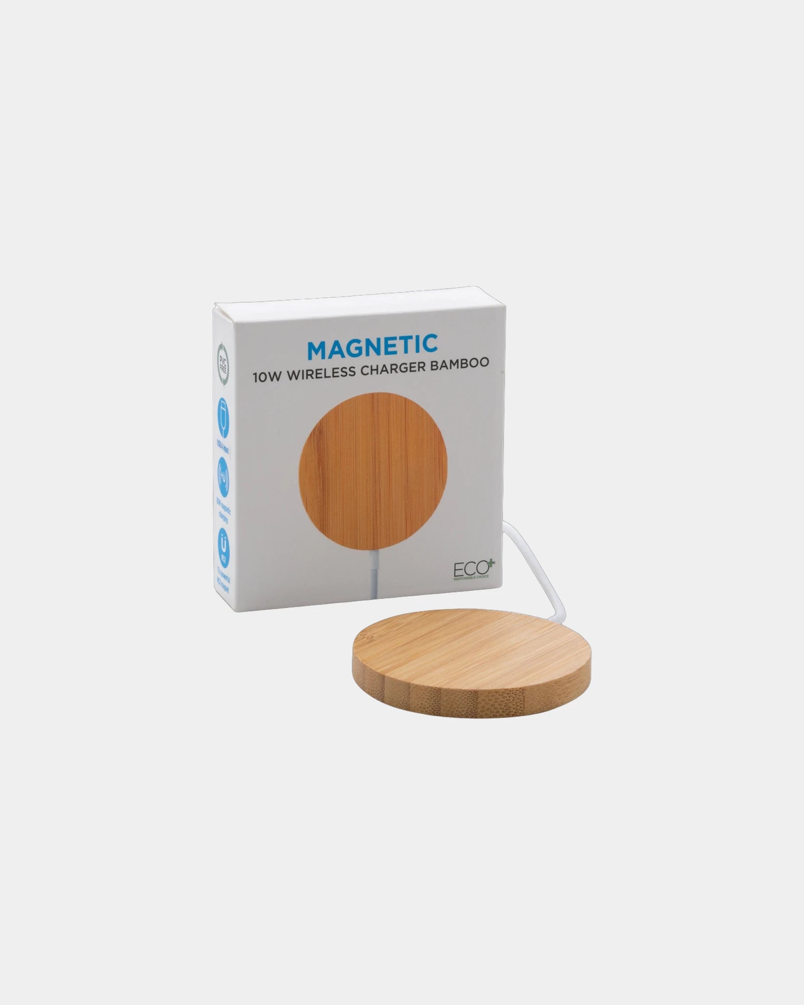 Custom bamboo wireless charger 10W - 6
