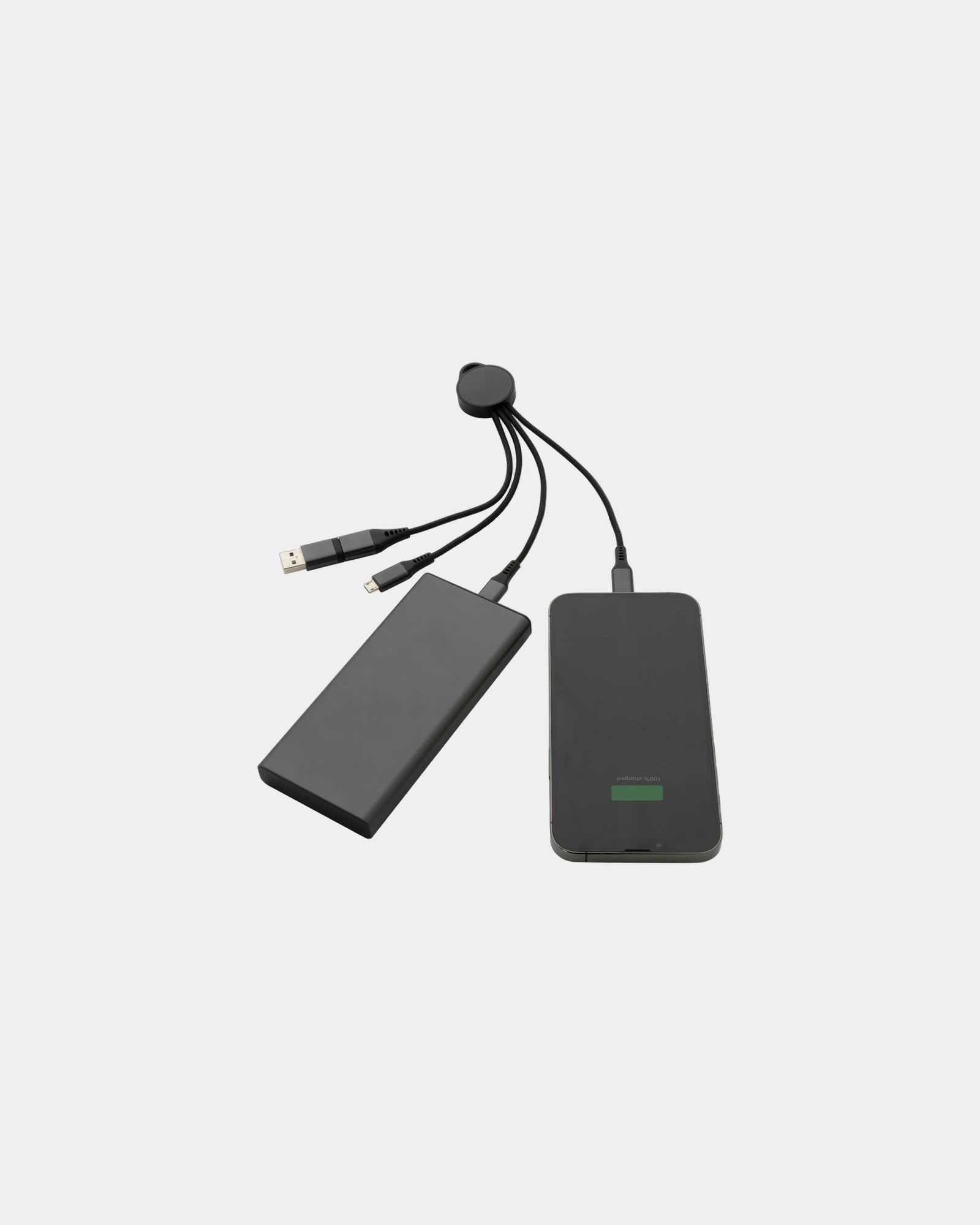 Promotional recycled aluminum 6-in-1 charging cable - 2