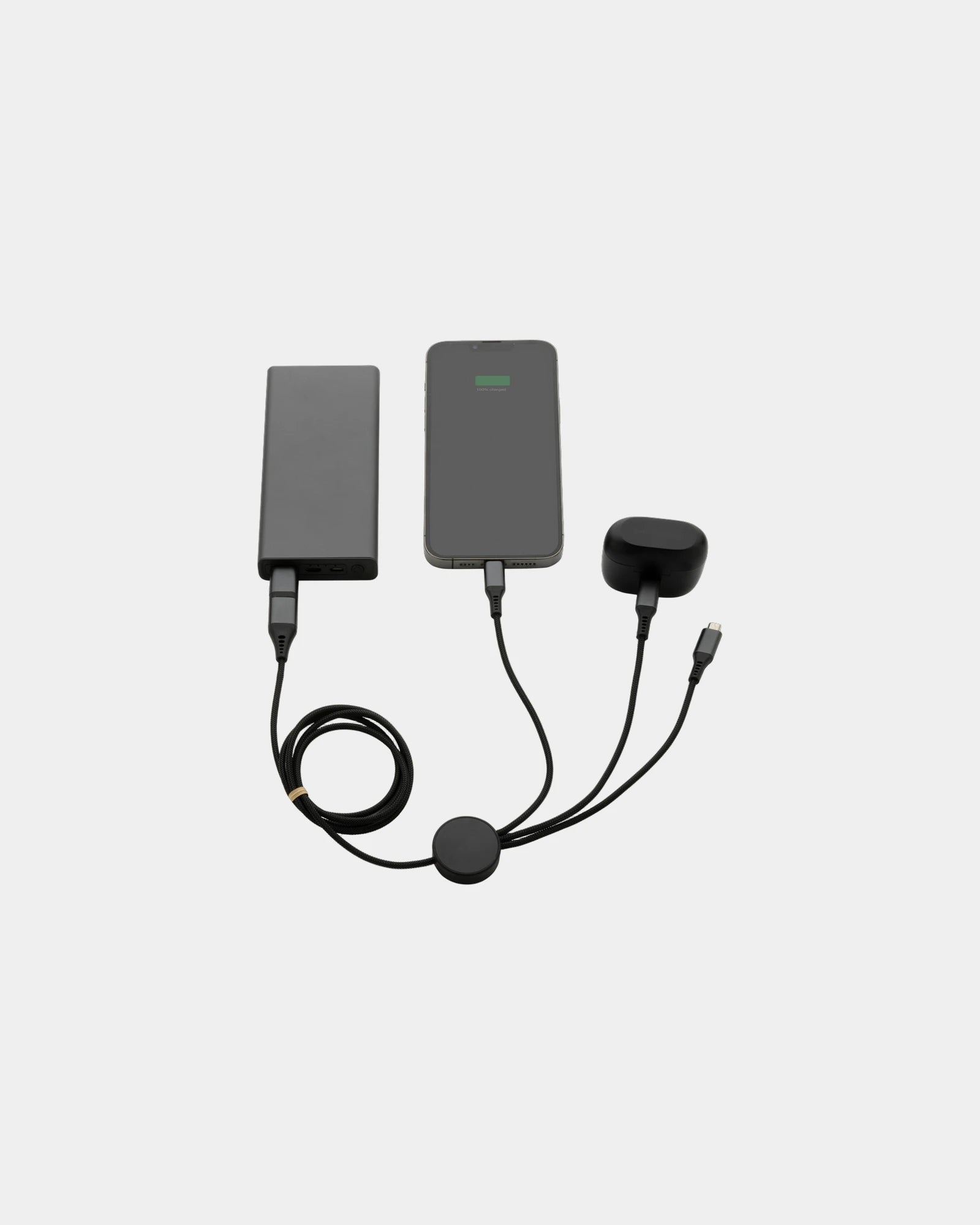 Promotional recycled aluminum 6-in-1 charging cable - 2