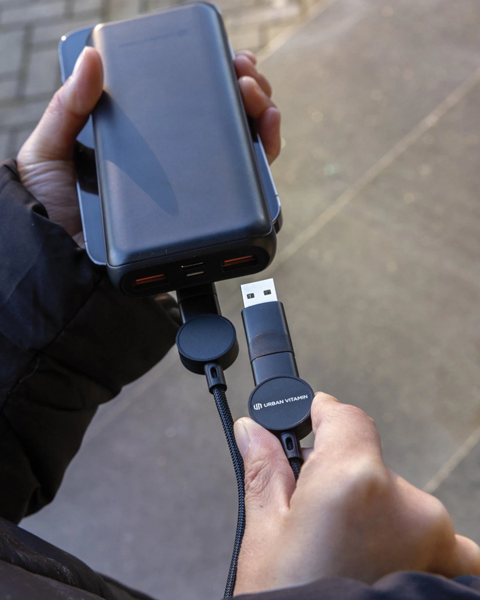 Custom 6-in-1 charging cable Urban Vitamin Oakland - 8