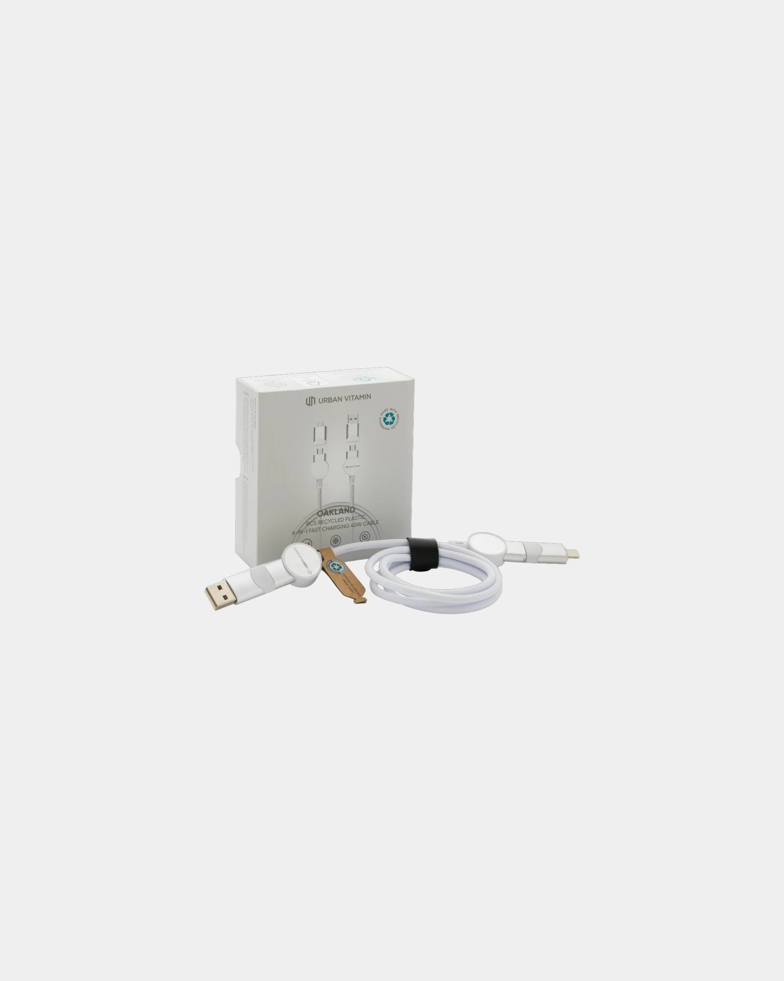 Custom 6-in-1 charging cable Urban Vitamin Oakland - 9