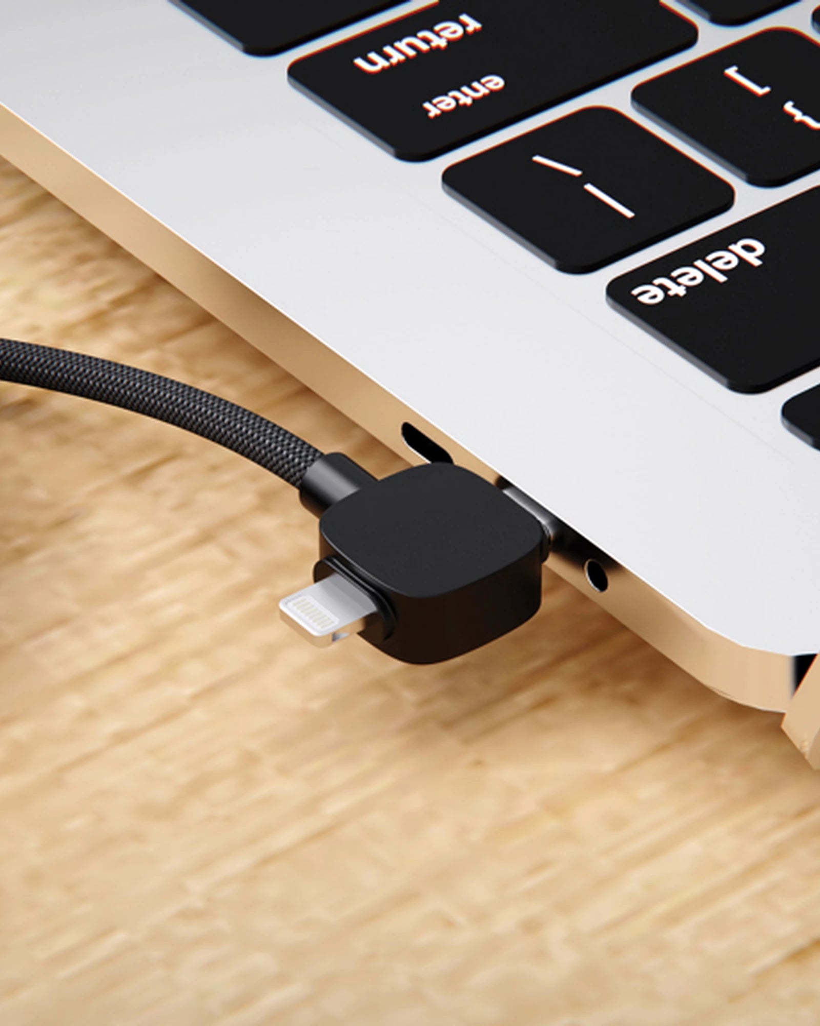 Custom recycled 65W cable Urban Vitamin Stockton - 8