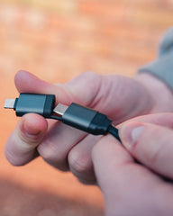 Promotional 60W recycled aluminum charging cable - 8